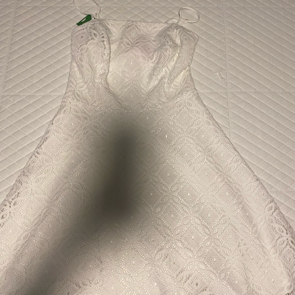 White lilly Pulitzer dress